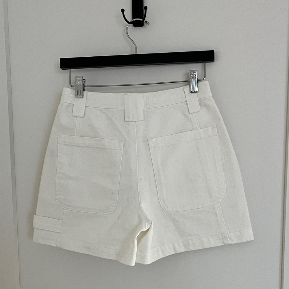 Alex Mill White Phoebe Shorts - Picture 8 of 10